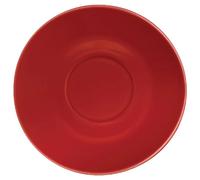 Soucoupe pour Tasses 228ml Rouge Lot de 12 Olympia