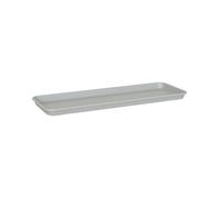 Soucoupe RECTANGULAIRE Capri 50CM Gris Clair
