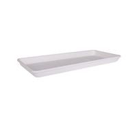 Soucoupe RECTANGULAIRE Venezia XL 80CM Blanc