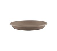 soucoupe ronde 35cm taupe
