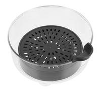 Soucoupe Ronde pour Pots de Fleurs, Plateau D'arrosage Transparent, 1 Pièce | Pe Pet, Design Profond et Plus Épais, Supporte les Pots Lourds, pour Plantes Semi-aquatiques
