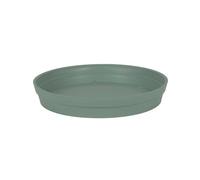 Soucoupe ronde toscane - Ø28cm - Vert Laurier - EDA Plastiques