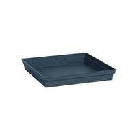 Soucoupe Toscane Carrée 32 Cm - Bleu Jean - Eda Multicolore
