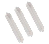 Soucoupes de Pots de Fleurs en Plastique Rectangulaires 3 Pièces | Polypropylène, Fond Plat Antidérapant, pour Bonsaï et Plaques de Semis sur Tables