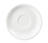 Soucoupes pour tasses à cappuccino blanches Olympia - Lot de 12