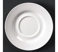 Soucoupes rondes en porcelaine fine 156mm lumina G