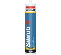 Soudal Soudal SILIRUB S Silicone sanitaire 300 ml cartouche marron Quantité:15