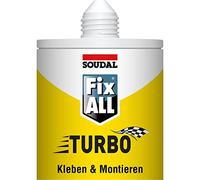Soudal – Colle de montage Fix ALL® Turbo – Blanc 430 g – Quantité 1