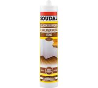 Soudal 14125621 - Enduit bois 300 ml 14125621 Chêne