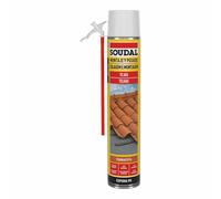 SOUDAL 96433 Mousse pour tuile Canule Rouge 750 ML, Multicolore