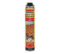 Soudal Mousse de polyuréthane 96434 - Pistolet rouge 750 ml - Auto-expansible - Prêt à l'emploi