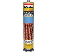 Mastic-colle polyuréthane Colotuile Brun 300ml SOUDAL