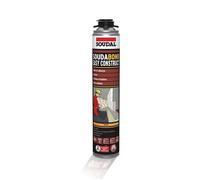 Soudal Colle mousse PU SOUDABOND EASY CONSTRUCT, 750 ml, non-expansive, orange, pour collage de panneaux isolants