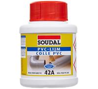 Soudal Colle pour pvc rigide avec pinceau 250 ml 42A