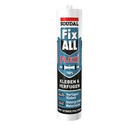 Soudal Fix All Flexi, pour toutes les applications dans le domaine Colle et verfugen, Cartouche : 290 ml (différentes couleurs)