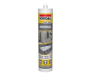 SOUDAL M289984 Mastic silicone Blanc 280 ml