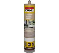 Soudal Mastic pour parquets en bois massif, parquets, stratifiés et liège, 300 ml - Hêtre