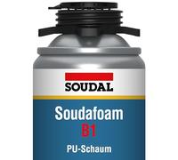Soudal Soudafoam Gun B1, 750 ml, mousse de polyuréthane monocomposante, mousse de pistolet, difficilement inflammable