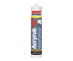 Soudal Soudal Maleracryl Acryrub SWS intérieur blanc 310 ml Quantité:1