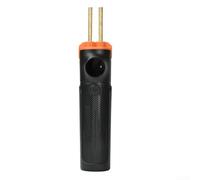 Soudeur à chaud sans fil pour réparation de pare-chocs de voiture, orange et noir, avec clous de soudage, kit d'outils portable