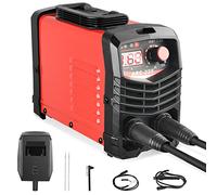 Soudeur onduleur IGBT 200A, soudeur portable bi-voltage 110V/220V avec écran LCD, soudeur ARC MMA léger pour usage domestique et professionnel