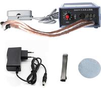 Soudeur par points 5000W Haute puissance Soudeur par points portatif 0-800A Courant ajustable Soudeurs pour batterie lithium Batterie EU Plug