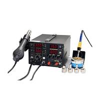 Soudeur par Points, 853D 5A 3 en 1 alimentation cc pistolet à Air chaud fer souder reprise soudure Station1 efficacité de travail(1 UK)