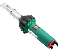 Soudeuse à air chaud pour plastique 1600 W, pistolet thermique pour PVC, TPO et vinyle, avec 11 accessoires