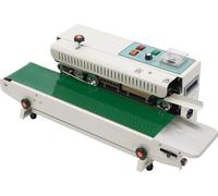 Soudeuse à film continue - FR-900 - Automatique horizontale - 500 W - 0–300 °C - 0–12 m/min - Soudure de 12 mm - Prise UE 220 V - Blanc