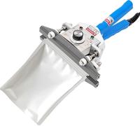 Soudeuse à film - Soudeuse manuelle pour sachets - 300 W - Largeur de soudure : 200 mm - Température réglable - Pour aliments/snacks/café - 220 V - Prise européenne - Bleu