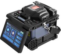 Soudeuse à fusion de fibres optiques à 6 moteurs Alignement des cœurs avec soudure 6s et chauffage 13s