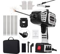 Soudeuse à onduleur 120 A – soudeuse à arc portable avec IGBT, réglage en continu, 20 électrodes incluses, pour les professionnels et les bricoleurs