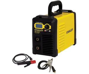 Soudeuse à onduleur monophasée 230 V avec pince porte-électrode et pince de masse STANLEY WD-A200IW1