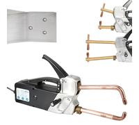 Soudeuse à points portable double face pour réparation d'acier doux et d'acier inoxydable, machine à souder portable pour carrosserie et tôle d'automobile