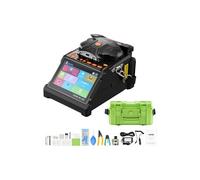 VEVOR Soudeuse fibre optique 6 moteurs – Épissage 6 s Chauffage 13 s Batterie 7800 mAh SM/MM