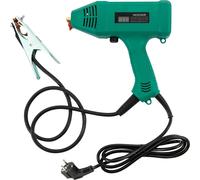 Soudeuse manuelle portable - Soudeuse à électrodes MMA - 220 V - 3000 W - 40% d'utilisation - électrodes Ø 1,6-3,2 mm - câble 2 m - kit avec masque de protection - Kaki