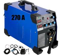 Soudeuse MIG VEVOR, 270A combinaison 3 en 1, compacte et portable