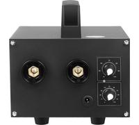 Soudeuse par points sans fil - Puissance 6700 W - Sortie 1600 A - Courant réglable de 40 à 100 A - Impulsion 0 à 100 s - Deux tiges de soudage - Prise UE 220 V 50 Hz - Noir
