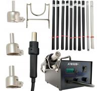 Soudeuse pour PLASTIQUE AT-852D + kit des adhésifs LES PLUS POPULAIRES 10x100g