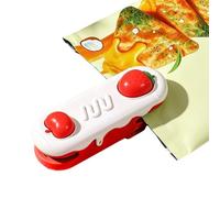 Soudeuse pour sachets de chips Outil Mignon De Scellage Alimentaire 2 En 1 | Scelleuse De Sacs À Snack Pour Fruits Légumes Snack Maison Bureau Cuisine Extérieur Camping