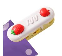Soudeuse pour sachets de chips Outil Mignon De Scellage Alimentaire 2 En 1 | Scelleuse De Sacs À Snack Pour Fruits Légumes Snack Maison Bureau Cuisine Extérieur Camping