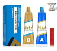 Soudure a Froid Metal, Colle Metal Extra Forte, Soudures a Froid Aluminium | AB Glue Colle Metals Extra Forte, Soudures Magique Colle pour Réparer Divers Défauts Moulage Pâte de Réparation Métals,100g