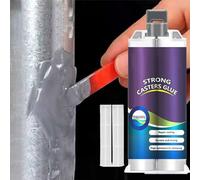 Soudure à Froid Metal,Pâte Réparation en Métal,Magic Welding Glue 50g AB Glue,Colle Metal Extra Forte,Soudure Magique Colle, Colles Époxy Métal,Metal Repair Glue,pour Réservoirs Carburant,Plomberie