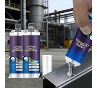 Soudure à Froid Metal,Pâte Réparation en Métal,Magic Welding Glue 90g AB Glue,Colle Metal Extra Forte,Soudure Magique Colle, Colles Époxy Métal,pour Réservoirs Carburant,Plomberie