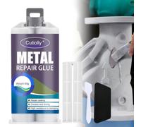 Soudure à Froid Metal,Pâte Réparation en Métal,Magic Welding Glue 90g AB Glue,Colle Metal Extra Forte,Soudure Magique Colle, Colles Époxy Métal,Metal Repair Glue,pour Réservoirs Carburant,Plomberie