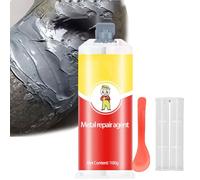 Soudure à Froid Metal,Pâte Réparation en Métal,Magic Welding Glue AB Glue,Colle Metal Extra Forte,Soudure Magique Colle, Colles Époxy Métal,pour Réservoirs Carburant,Plomberie (100g)