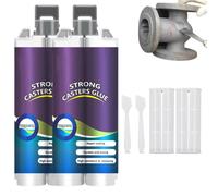 Soudure à Froid Metal,Pâte Réparation en Métal,Magic Welding Glue AB Glue,Colle Metal Extra Forte,Soudure Magique Colle, Colles Époxy Métal,pour Réservoirs Carburant,Plomberie (2pc90g)