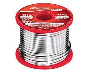 Soudure fil étain sans plomb bobine - 200 g - Ø fil 2 mm - tous usages EXPRESS