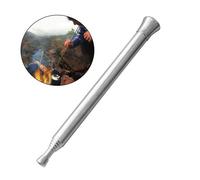 Soufflet De Poche Pliable En Acier Inoxydable, 1 Pièce, Pour Faire Du Feu En Soufflant À L'air, Outil Ajustable