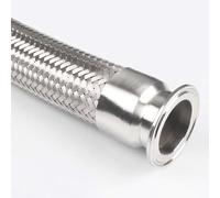 Soufflet de tuyau Flexible for brasserie, tuyau sanitaire haute pression à trois pinces en acier inoxydable 304 de 1.5 et 2 pouces(200cm 32mm 50.5mm)